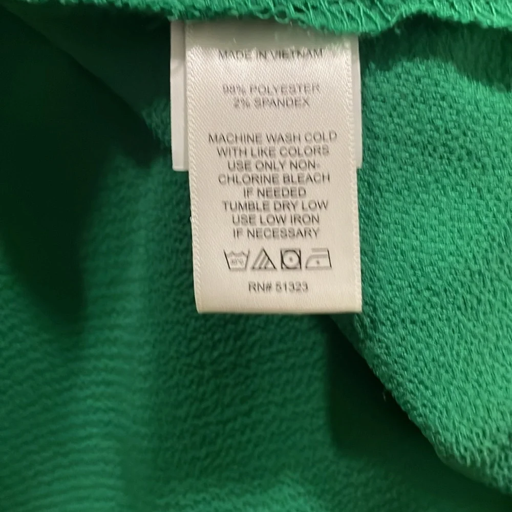 Blouse / Top / Shirt (Color - Kelly Green) - Picture 8 of 9